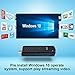 Fanless Mini PC Stick,T6 Intel Atom Z8350 Windows 10 Pro Computer Stick 4GB DDR 64GB eMMC Support 4K HD,2.4G/5G WiFi,BT 4.2
