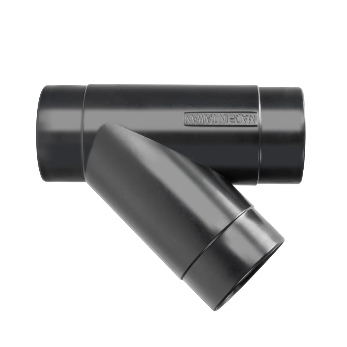 POWERTEC 2-1/2 Inch Y Fitting for 2 1/2 Inch Hose, 2 1/2 Inch Hose Connector Fittings for Dust Collection System, 1 pack (70179V)
