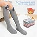 Artfasion Girls Knee High Socks: Cartoon Funny Long Tall Animal Breathable Seamless Socks for 2-4 Years Kids Gift 5 Pairs