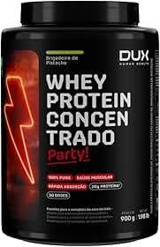 Whey Protein Concentrado Pote (900g), Brigadeiro de Pistache, Dux Human Health