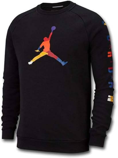 Amazon Jordan ジョーダン Dna Fleece Crew トレーナー 黒マルチカラー Xxl 並行輸入品 トレーナー パーカー 通販