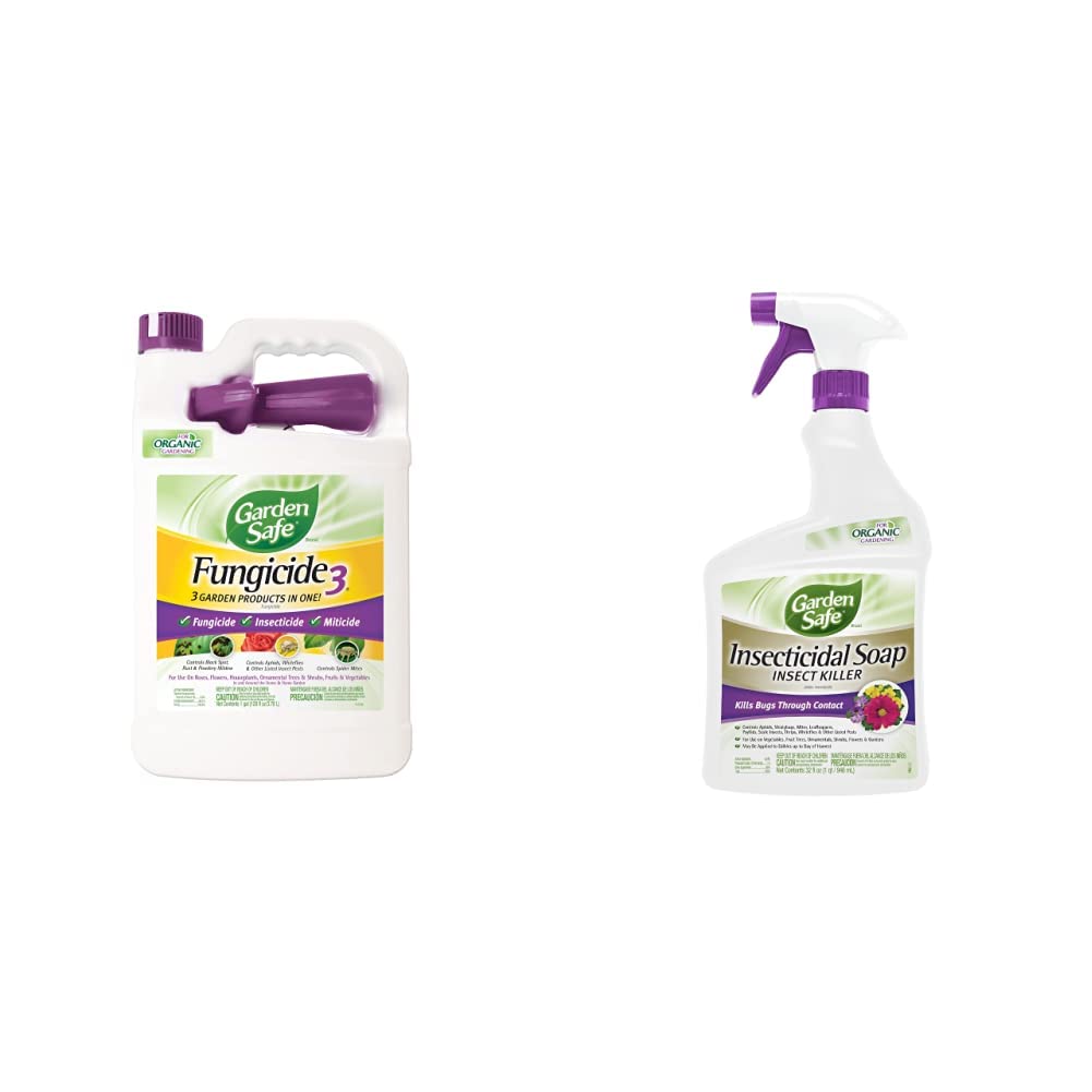 Garden Safe Fungicide3 & Brand Insecticidal Soap Insect