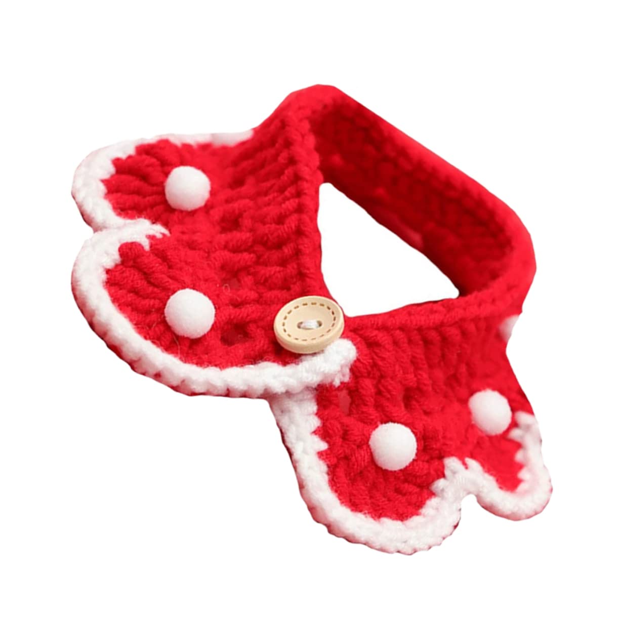 Yardwe 1Pc Scarf Bib Pet Saliva Towel Comfortable Collar for Cats for Parties Everyday Wear Present for