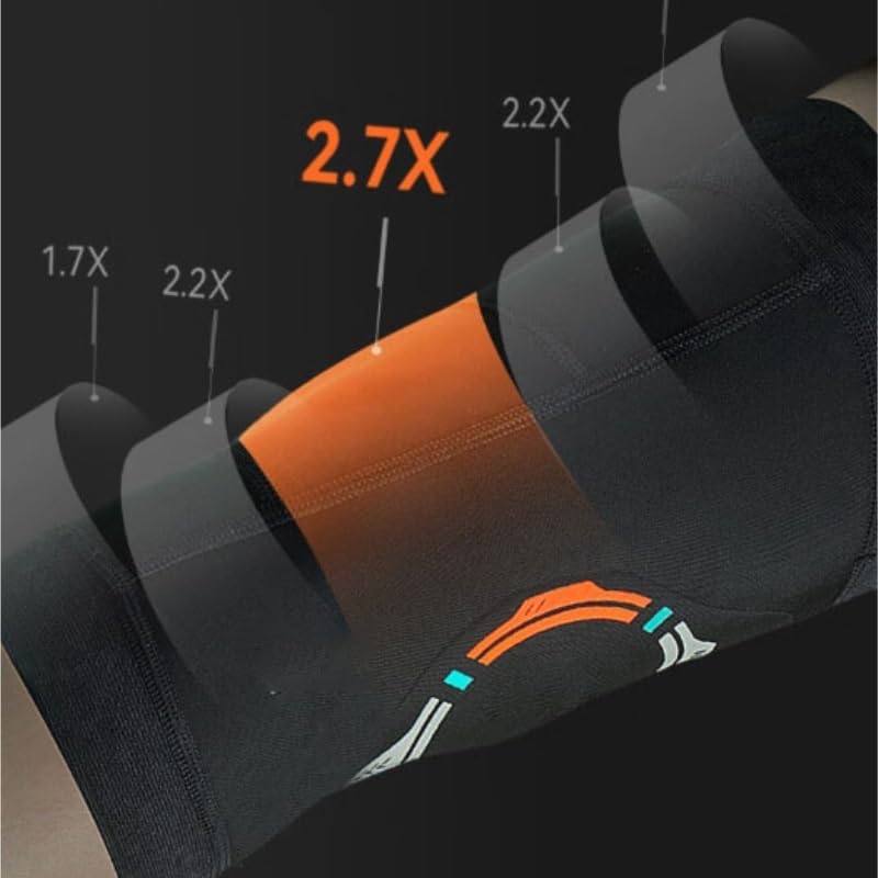 Exercise, protection Knee Pads Sports Meniscus Running Men and Women Professional Mountaineering Knee Protectors for Fitness, cycling, running, playing football