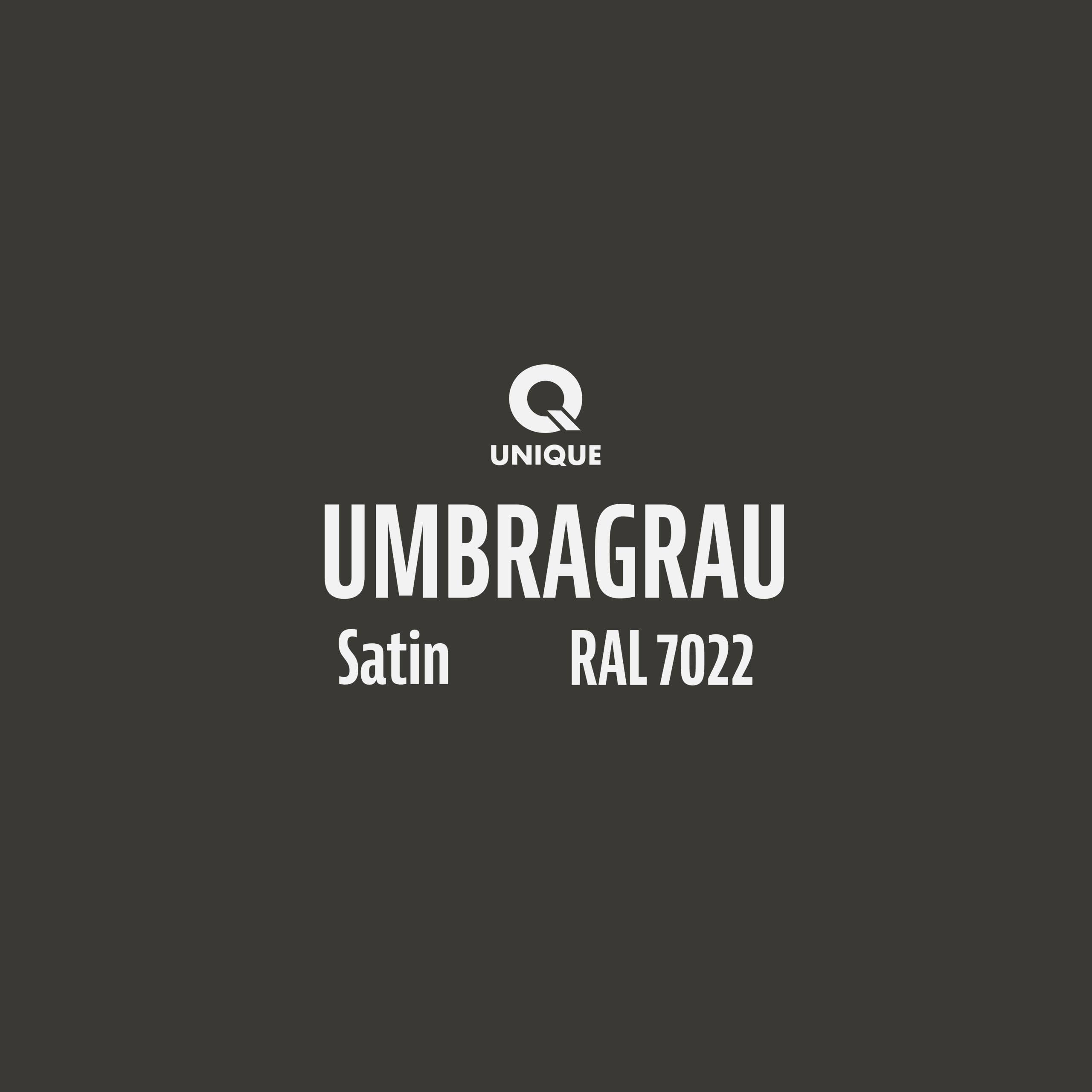 Q UNIQUE Deckende Holzfarbe Innen & Außen – Wasserbasierte Wetterschutzfarbe für Holz, MDF, HDF & OSB – UV-beständig, wetterfest – Für Gartenmöbel & Holzzaun – Hochglanz, Satin, Halbmatt