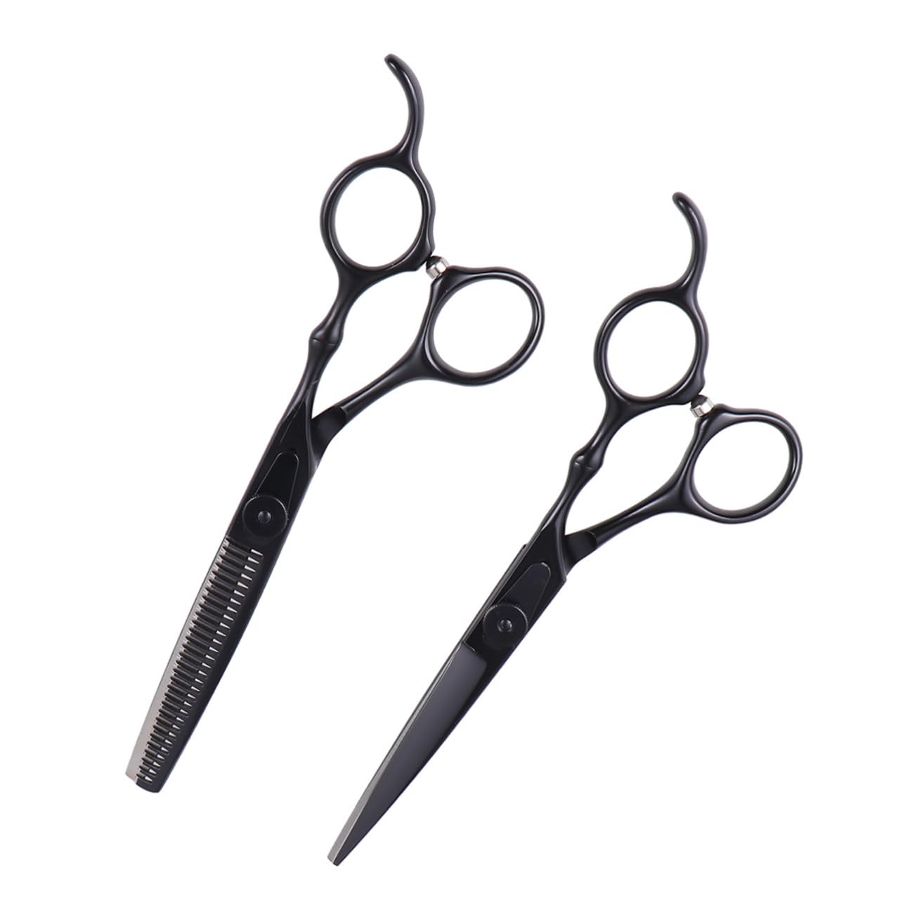 Ciseaux de coiffure Healvian set de ciseaux plats pour coupe de cheveux et frange