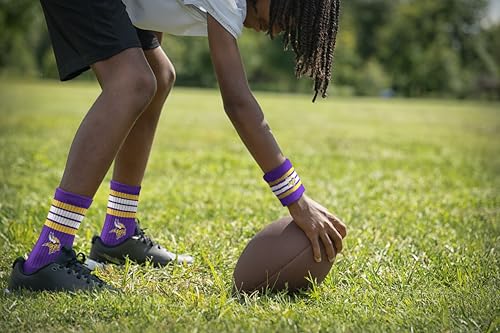 Image of For Bare Feet NFL Officially Licensed Team Logo Headband & Wristband Combo Pack Team Color OSFM