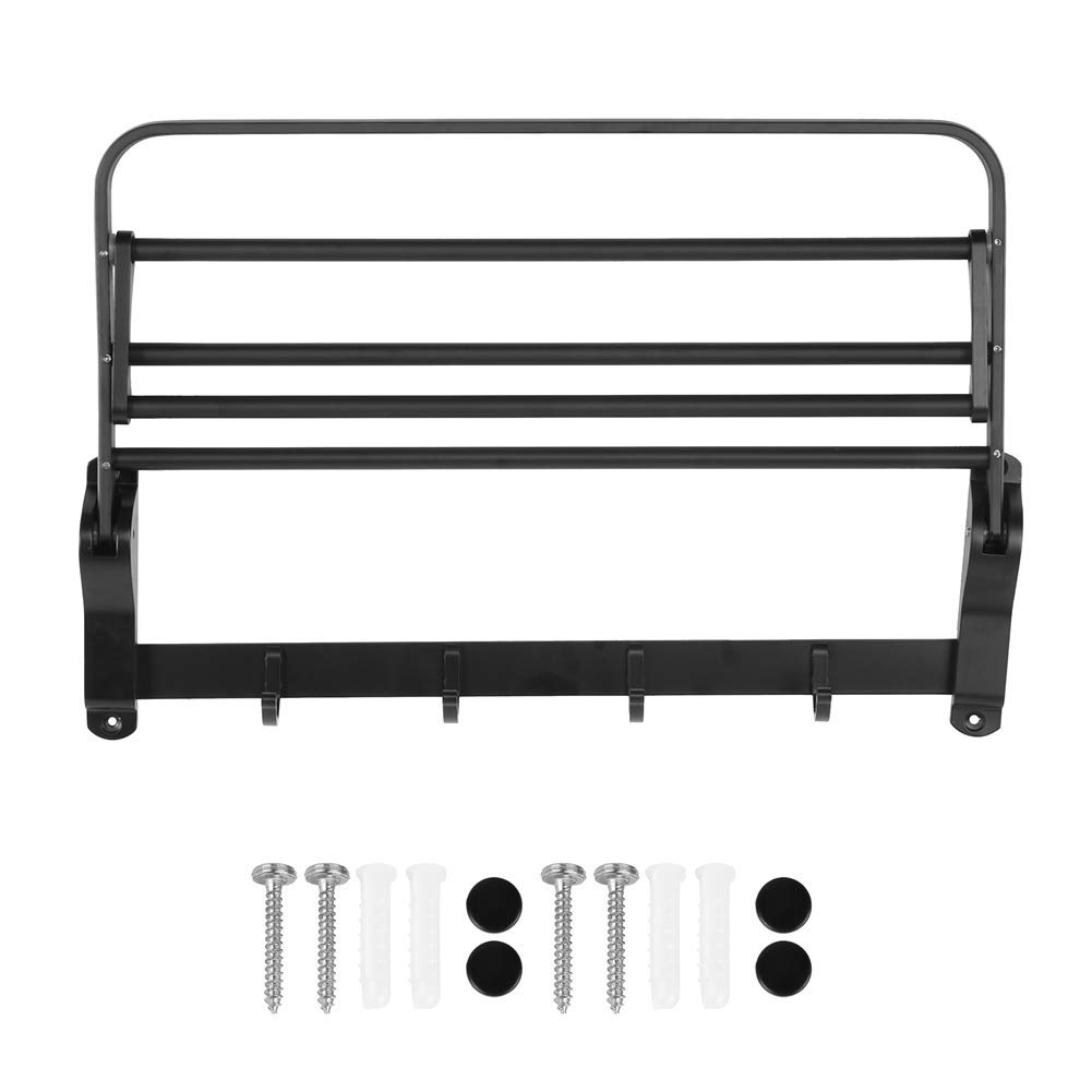 Towel Rack, Wall Mounted Towel Rack Holder Storage Shelf Home Hotel Bathroom Accessories(50cm)