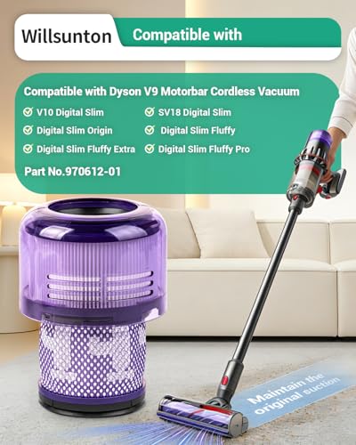 Image of 3 Pack SV18 V9 Filter Replacement for Dyson V9 Motorbar Cordless Vacuum