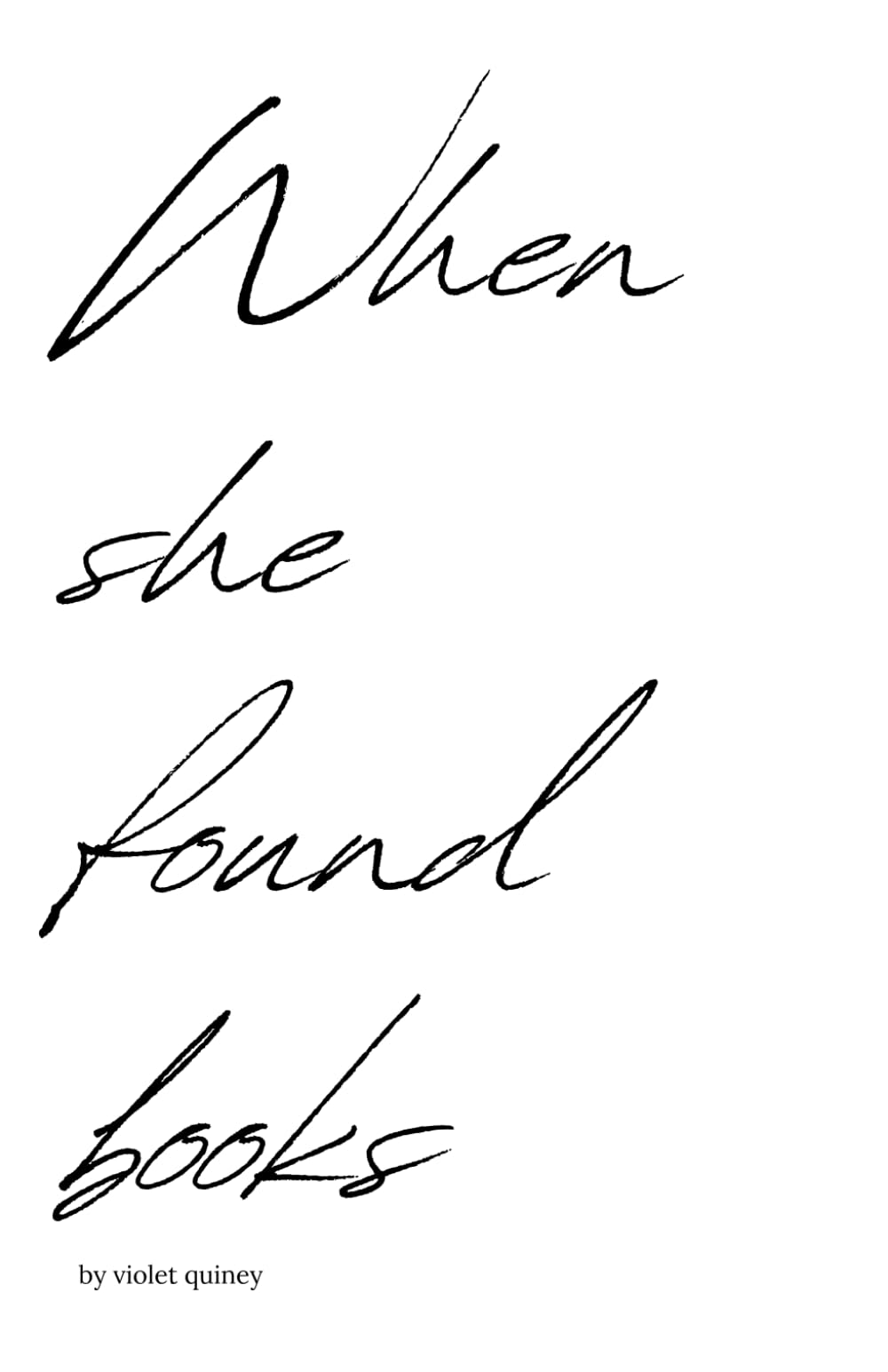 When She Found Books