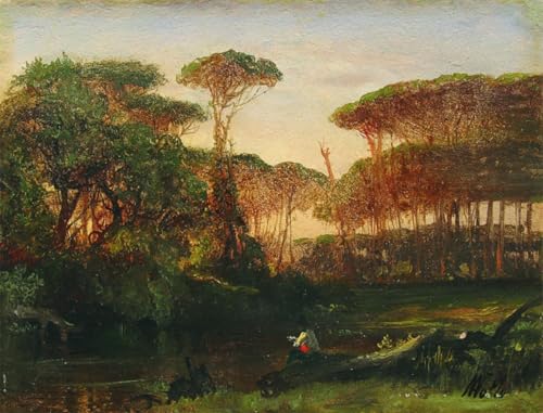 Tableaux peinture sur toile SERENDIPITP décoration chambre 60x90