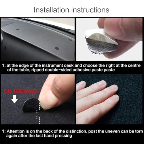 Tapis de tableau de bord pour Outlander 2015-2018 protection premium sur mesure