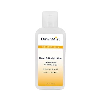 Dukal HL3343 Dawn Mist Hand and Body Lotion with Dispensing Cap, 4 oz. Bottle, Pack of 96