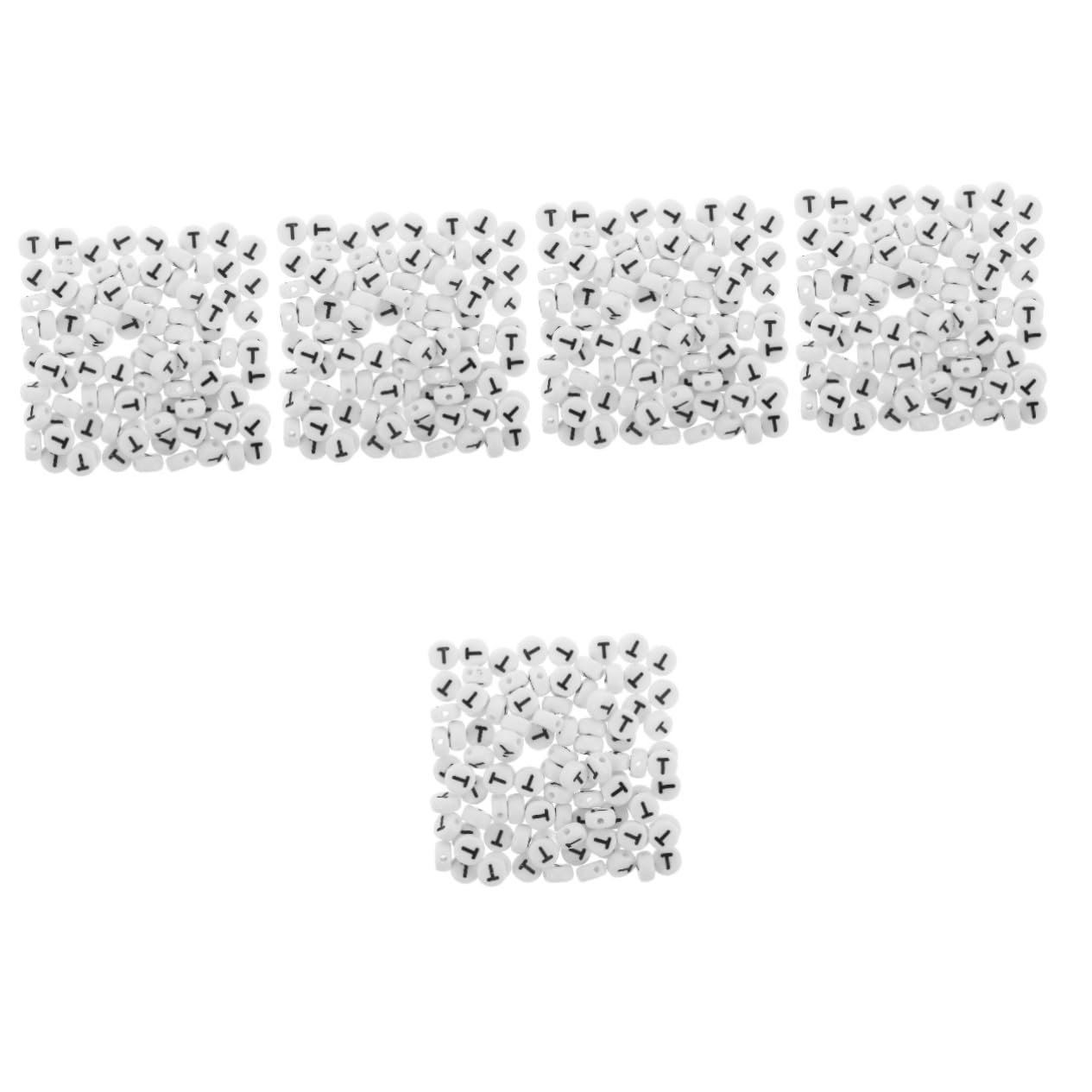 Operitacx 2500pezzi Lettere Per Bracciali Fai Da Te Perline Multifunzione Per Creazioni Artigianali Decorazioni Personalizzate Per Gioielli e Accessori