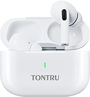 Vista 10 de Auriculares inalámbricos, auriculares Bluetooth 5.3 con reducción de ruido ENC/ANC, pantalla de alimentación LED, control táctil, IPX4 impermeable