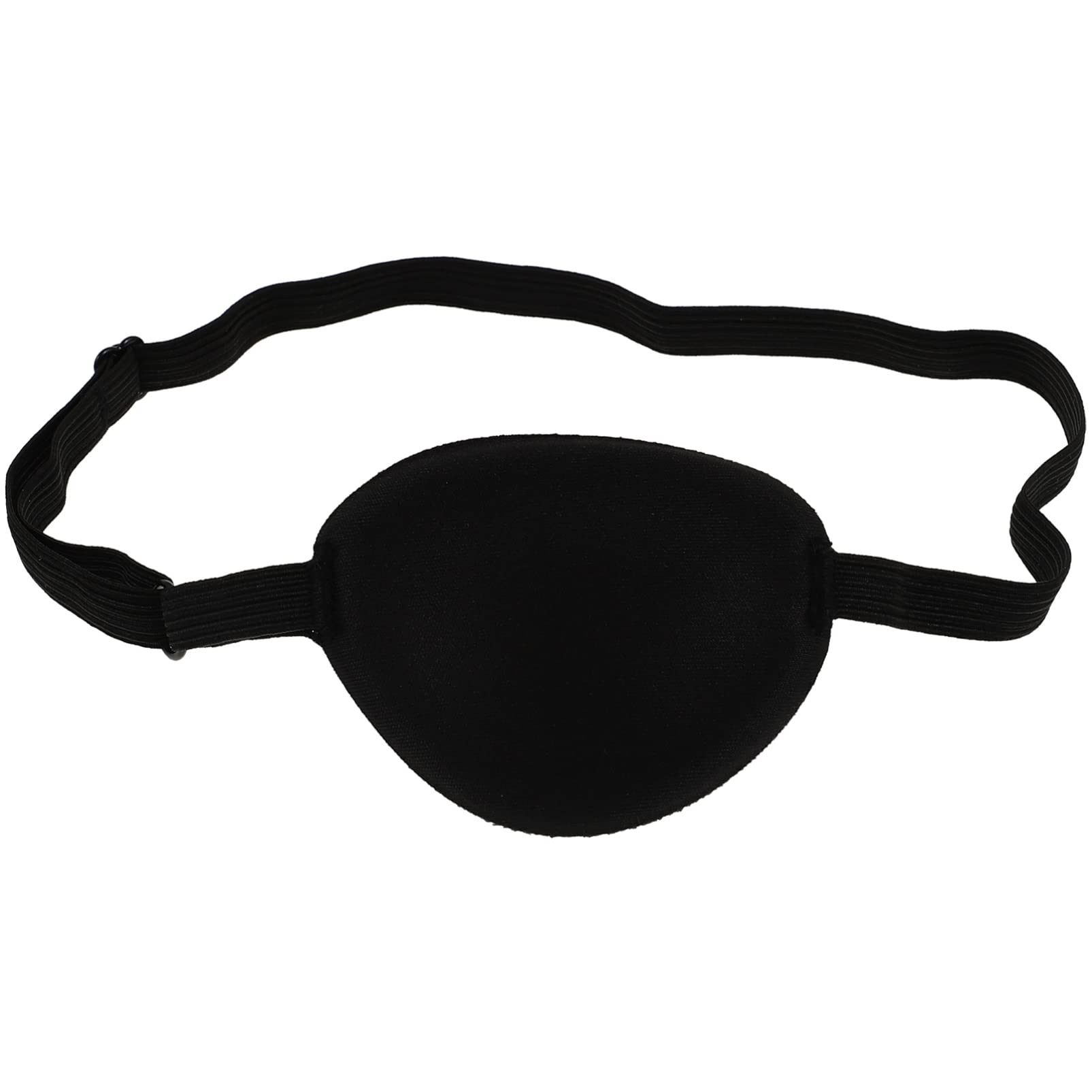 1PCS Pirate Eye Patch Skull Crossbone Eye for Kids Children Adult Halloween Cosplay Supplies (Black)