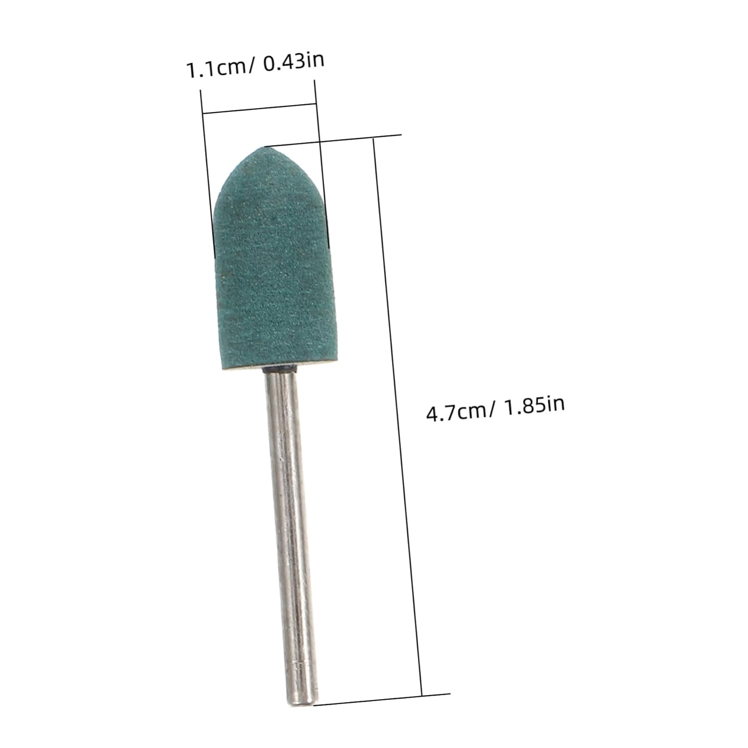 1Set Abrasive Mounted Stone Grinding Bits for Rotary Tools Versatile Sanding Kit for Compact and Lightweight Design for Easy Carrying and Use