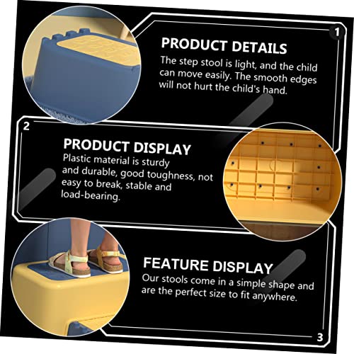 TOYANDONA 1Pc Escabelo De Pé De Banheiro Para Crianças Banquinho De Segurança Banquinho De Segurança