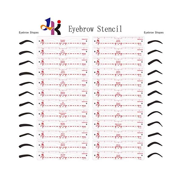 Eyebrow-Stencil-24-Eyebrow-Shaper-Kit-Reusable-Eyebrow-Template-With-Strap-3-Minutes-Makeup-Suitable-for-98 Eyebrow Stencil, 24 Eyebrow Shaper Kit, Reusable Eyebrow Template With Strap, 3 Minutes Makeup, Suitable for 98%