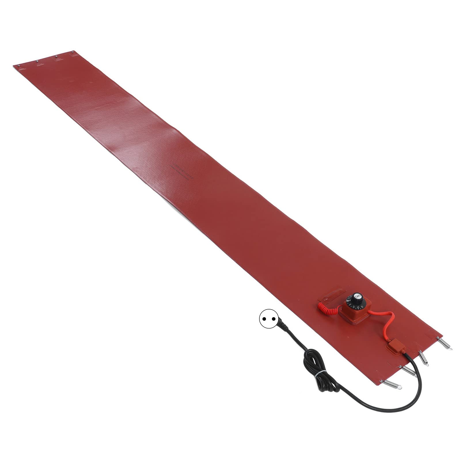 lyrlody Ceinture Chauffante Silicone pour Fûts 2000W 220V Chauffe Fût à Métallique 200L avec Thermostat 30-150°C pour Applications Industrielles 250 X 1740mm(EU)