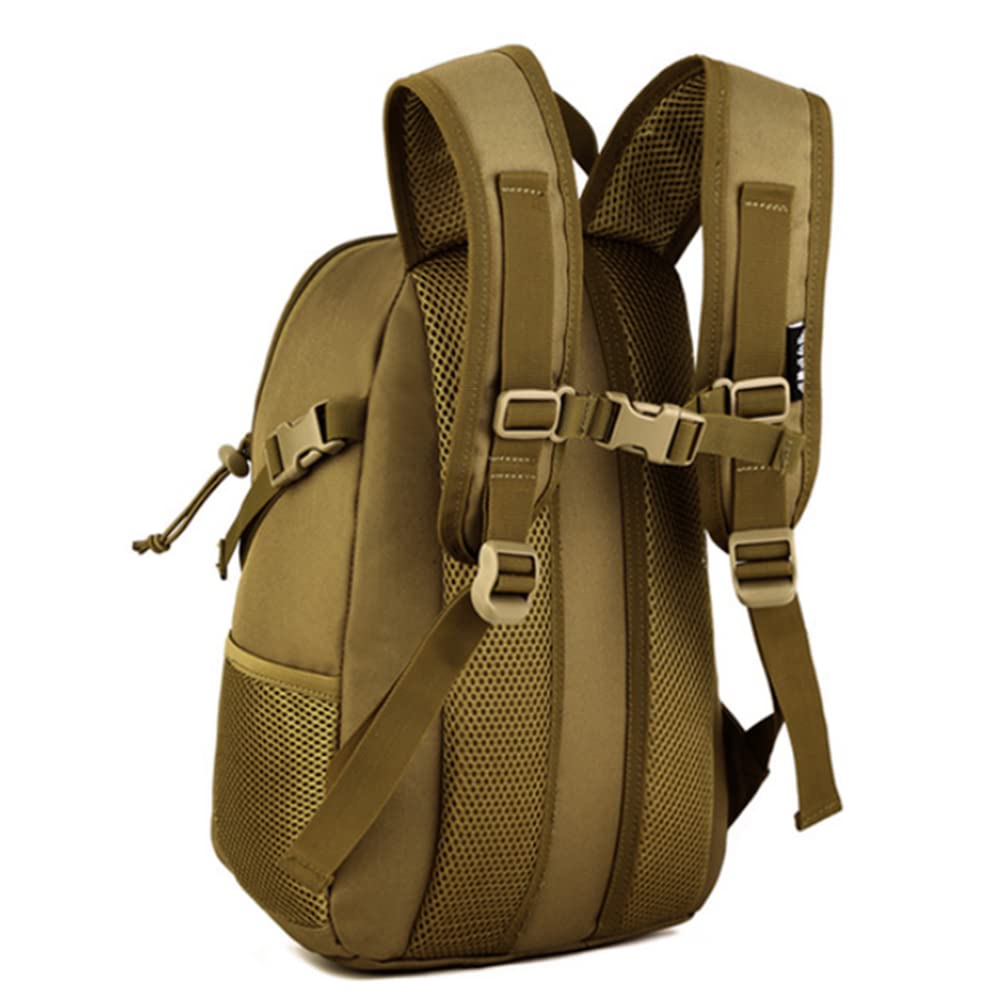 Nylonowy plecak, plecak outdoorowy, plecak kempingowy, wodoodporny plecak turystyczny plecak trekkingowy, Brązowy