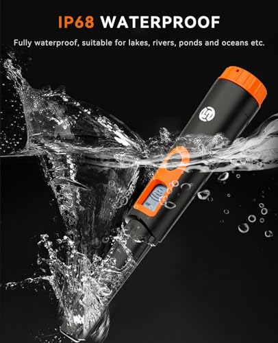 Image of SUNPOW Metal Detector Pinpointer for Adults & Kids-Professional Waterproof-360Detection Handheld Pin Pointer Wand with LCD Screen-3 Modes (Buzzer, Vibration,Sound) for Treasure Hunting- OTMD08