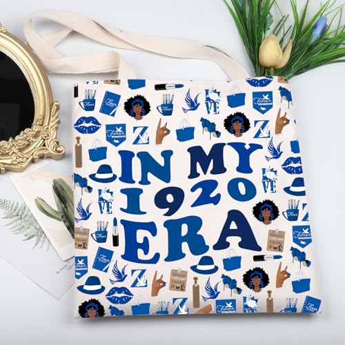 KUIYAI Finer 1920 Sorority Tote Bag Sisterhood Gift Black Greek Sorority Paraphernalia Gift In My 1920 Era Bag3
