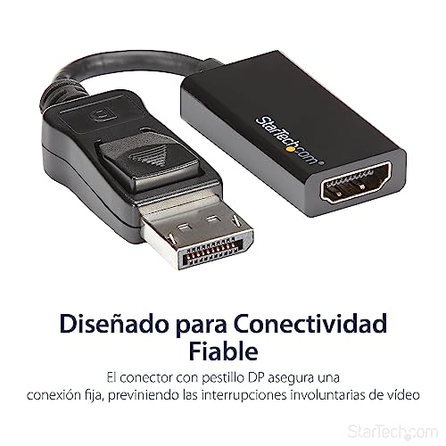 Adaptador DisplayPort a HDMI 4K 60Hz DP2HD4K60S cable activo DisplayPort 1.4 a HDMI 2.0b 4
