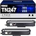 Produktbild TN247 TN-247BK Tonerkartusche Kompatibel für Brother TN-243CMYK TN-243 TN243 TN-247 für Toner Brother MFC-L3750CDW MFC-L3770CDW MFC-L3710CW für DCP-L3550CDW DCP-L3510CDW HL-L3210CW (2 Schwarz)