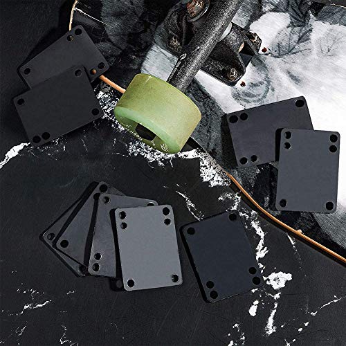 JNJOOD 10 pezzi 3 mm Skateboard Riser Shock Pads