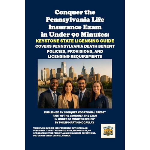 Conquer the Pennsylvania Life Insurance Exam in Under 90 Minutes: Keystone State Licensing Guide Audiolibro Por Philip Martin