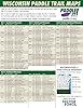 Wisconsin Paddle Trail Maps - Waterproof Tear Resistant Synthetic Stock with UV Resistant Ink - Class I+ and Lower Difficulty - Southeast Wisconsin - Loose Sheets #1