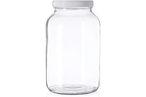 Kitchentoolz 1 Gallon Glass Jar