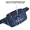 Sac Banane Homme Femme | Sacs à Dos de Randonnée Sacs de Sport Vélo | Ville De Sécurité pour Voyage Ou Outdoor Sport Waist Pack Fanny Pack pour Vie Quotidienne Ou Randonnée #4