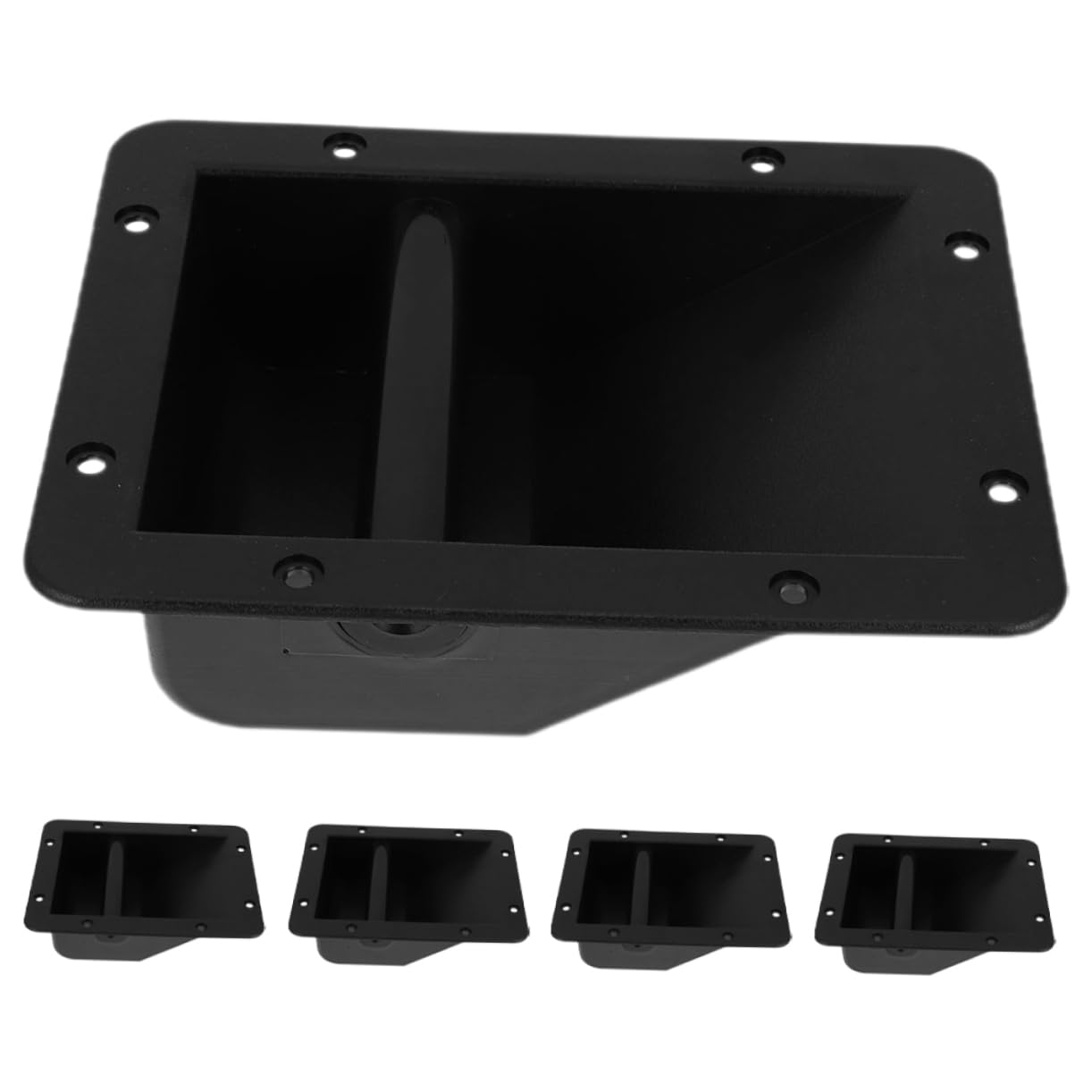 Angoily 5pcs Speaker Handle Replacement Plastic Carry Handles for Barn Doors and Garage Doors Easy Installation Lightweight for Versatile Use