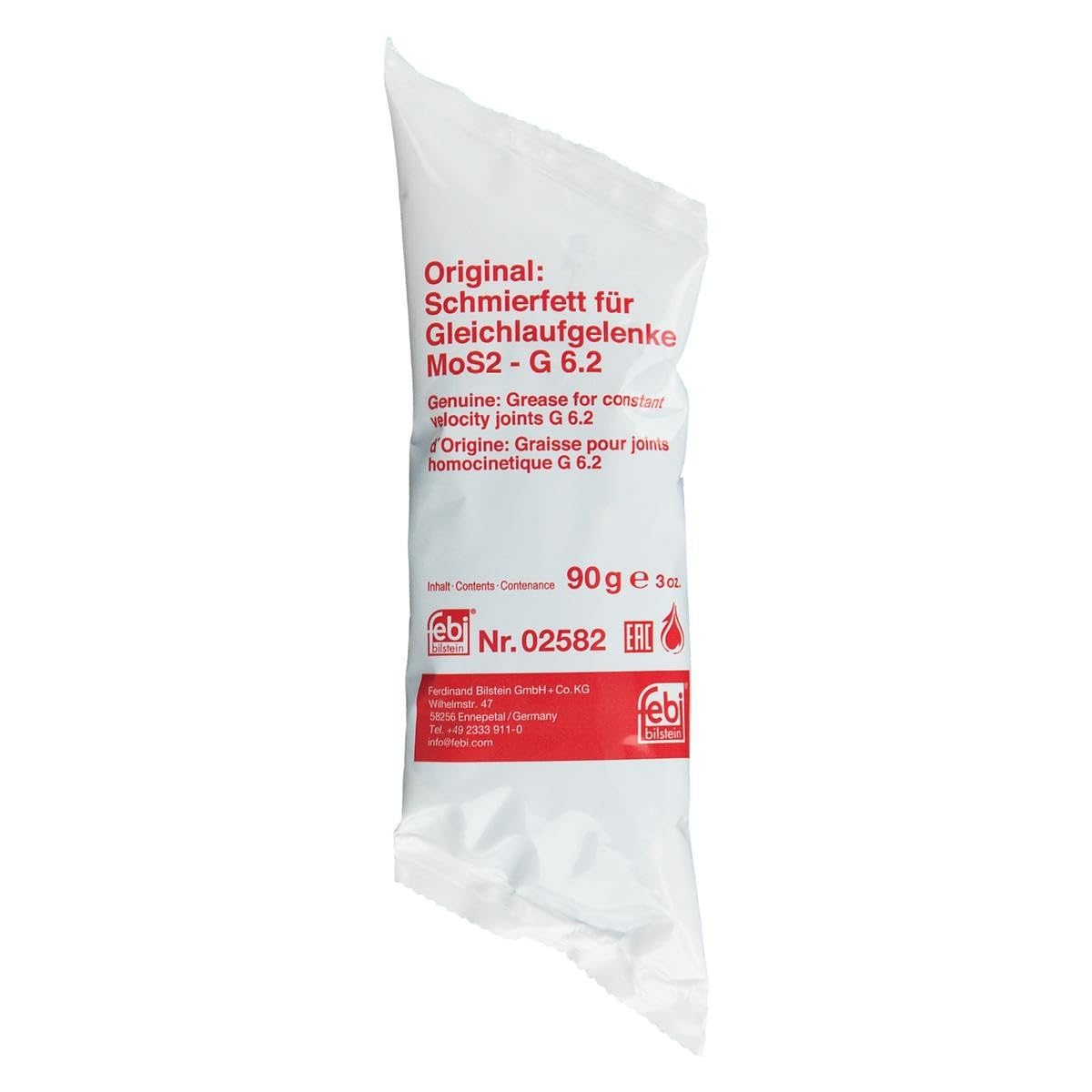 febi bilstein 02582 Grease for drive shaft, pack of one