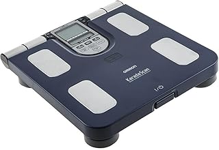 OMRON BF511 Analizzatore di composizione corporea clinicamente validato con 8 sensori ad alta precisione per misurare il corpo. Bilancia pesapersone digitale e di precisione.