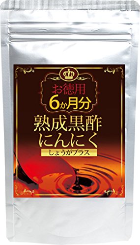 熟成黒酢にんにく しょうがプラス 360粒 約6か月分