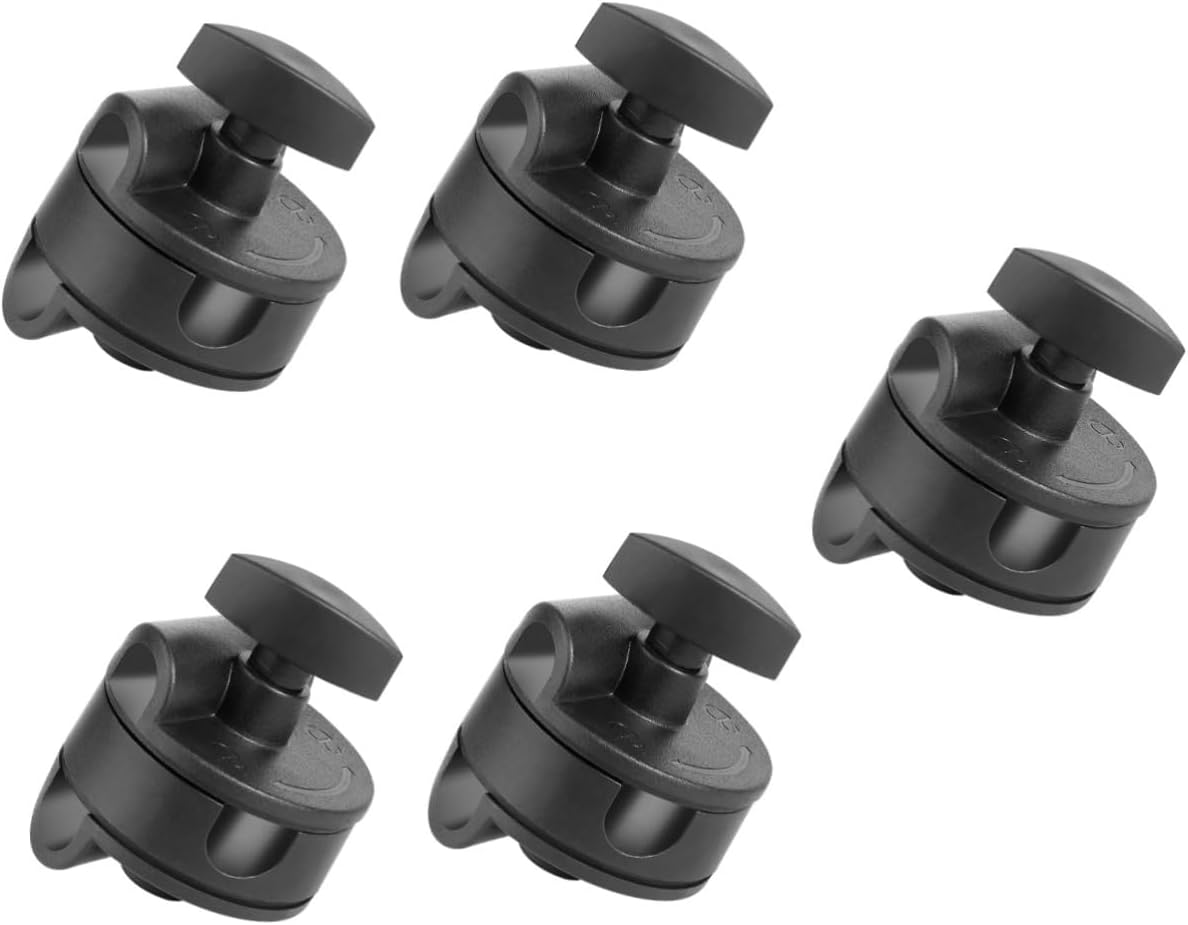 5pcs Mic Stand Adapter for Microphone Arm Microphone Holder Accessory for Desktop and Workbench Use Stable Versatile Design Compatible