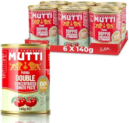 Mutti Double Concentrate Tomato Puree 6 x 140g
