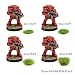War World Scenics 100 x Mechones Autoadhesivos de Hierba Estática Verano Alpino de...