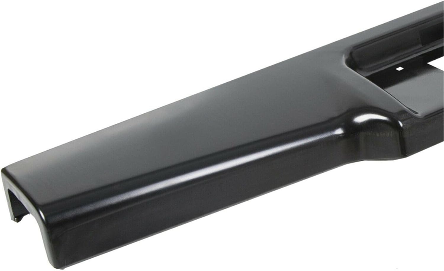 WFLNHB Steel Rear Bumper Roll Pan Cover Replacement for S10 Sonoma Pickup 1982-1993