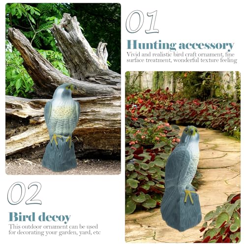 Protection oiseaux de jardin efficace via ce leurre de simulation réaliste