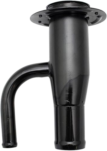 Vista 336 de TRQ Cuello de llenado de depósito de combustible negro compatible con Toyota Sienna 2004-2010