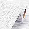 Livelynine Striped Wallpaper Peel and Stick Bedroom Cream Tan and White