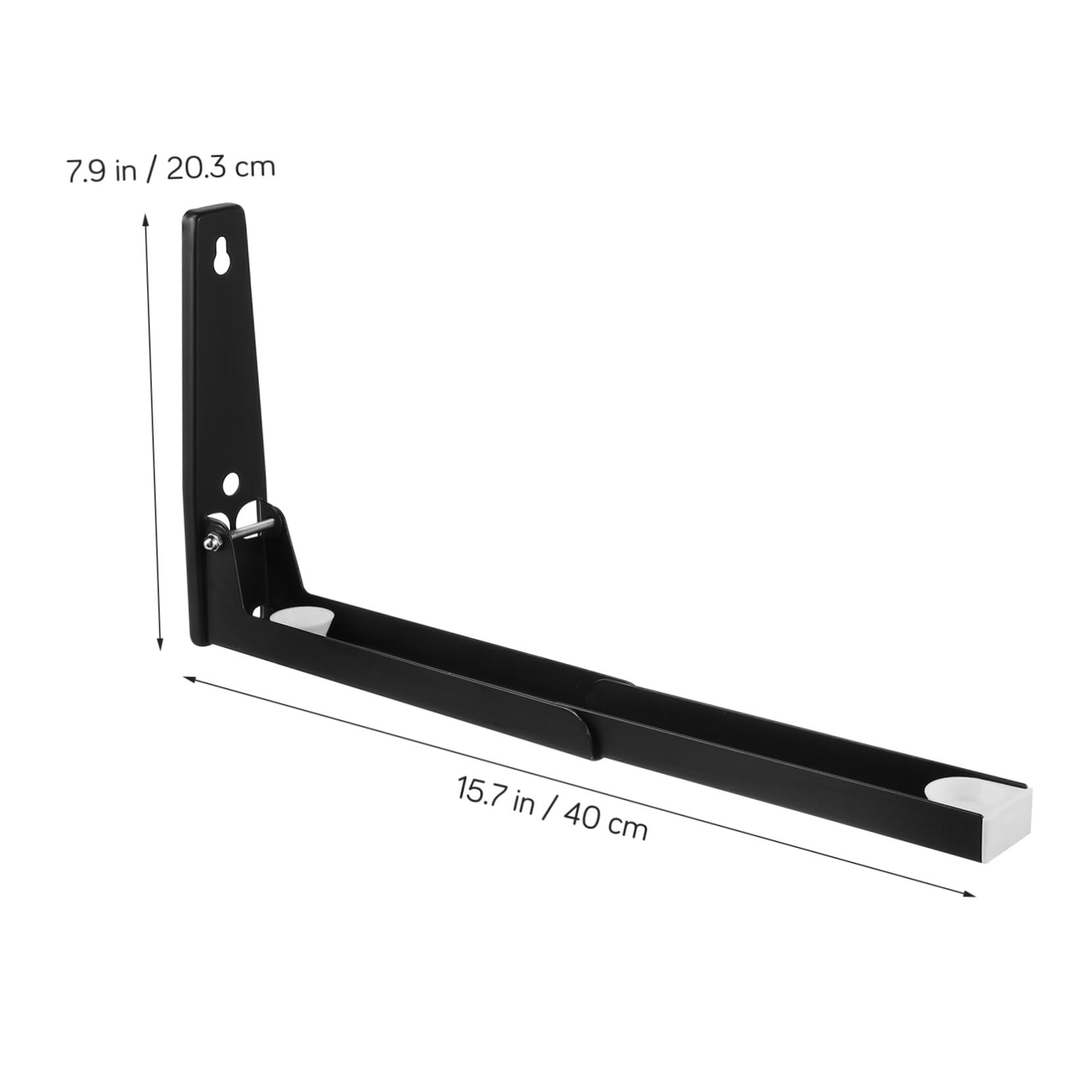 Soporte Ajustable para Microondas de Acero Inoxidable Resistente Estantería de Pared para Cocina Ahorra Espacio Montaje Fácil y Adaptable para Varios de Horno Microondas