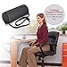 Viteps Lumbar Support Roll Pillow with (Standard Density) Cool Ventilation Technology, and Clip to Strap to The Chair, Sciatica and Pain Relief…