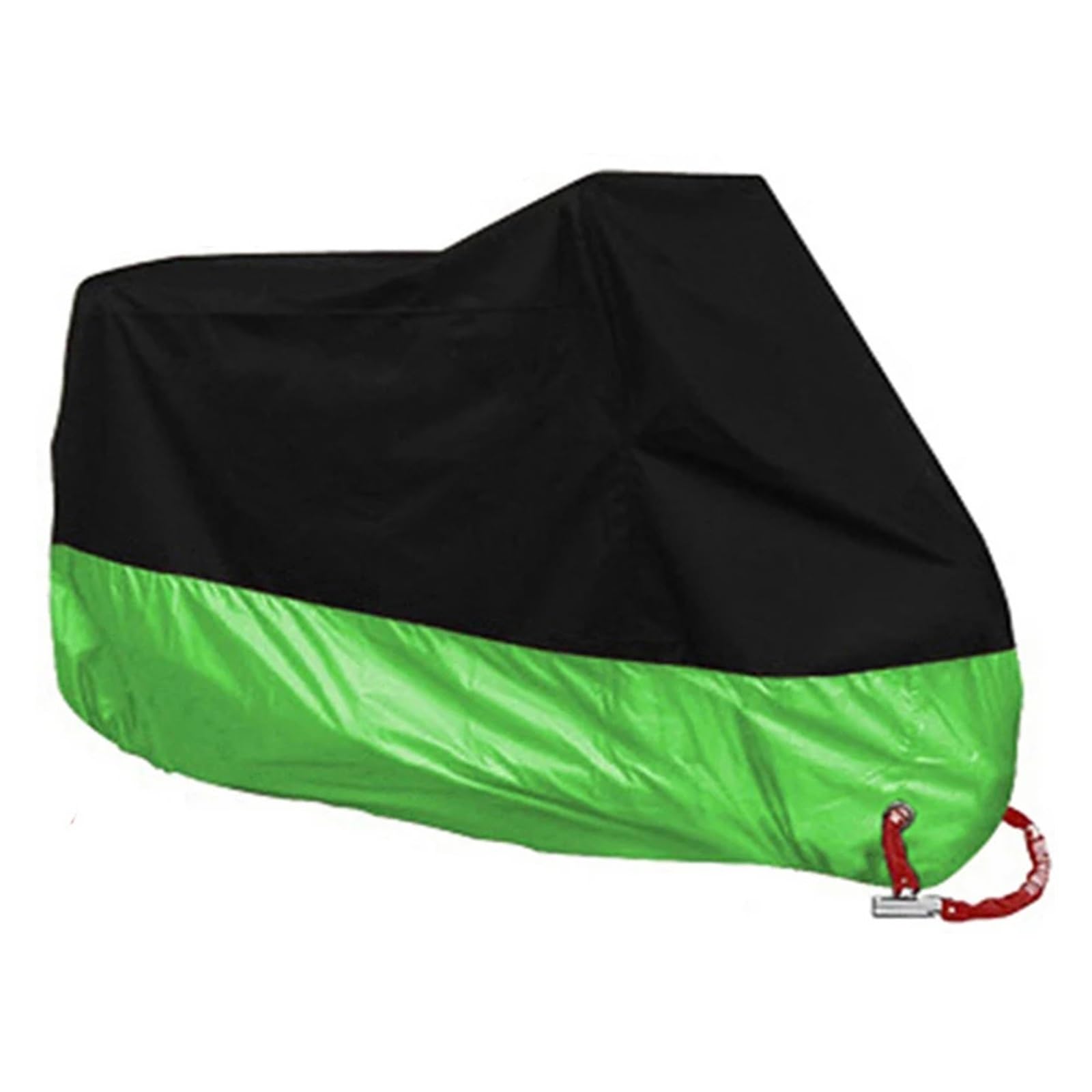 bike cover Motorcycle Cover Universal Outdoor UV Protector Bike Rain Dustproof Scooter Covers Waterproof for Travel Camping Transportation(Green,4XL for 2300-2600mm)