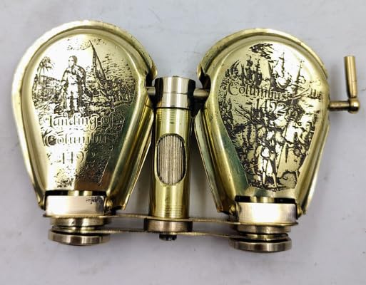 Binocolo aperto binocolo d'ottone nautico di stile binoculare della falda per scopo del regalo