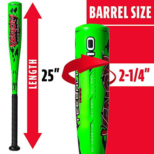 Franklin Sports Aluminum Kids Youth Baseball and Teeball Bats - Thumbnail 7